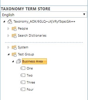 Creating Managed Metadata Column Using Site Script And Site Design